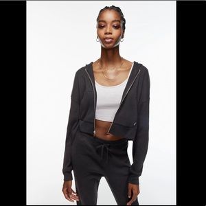 Aritzia Tna Thermal Cropped Hoodie and Pants Set | Size S | Excellent Condition